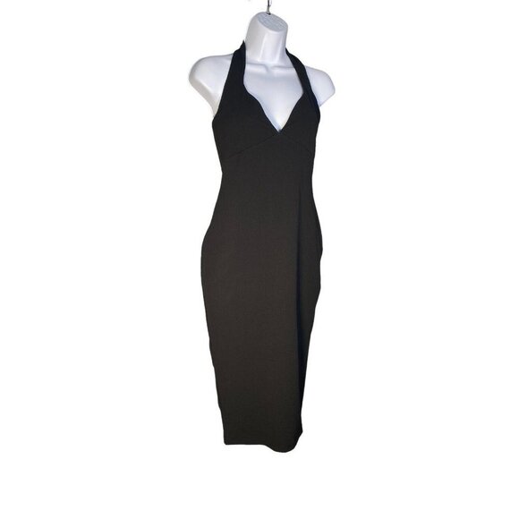 Nookie Womens Medea Midi Black‎ Halter Neck NON1708 Size Medium NWT - Picture 4 of 9